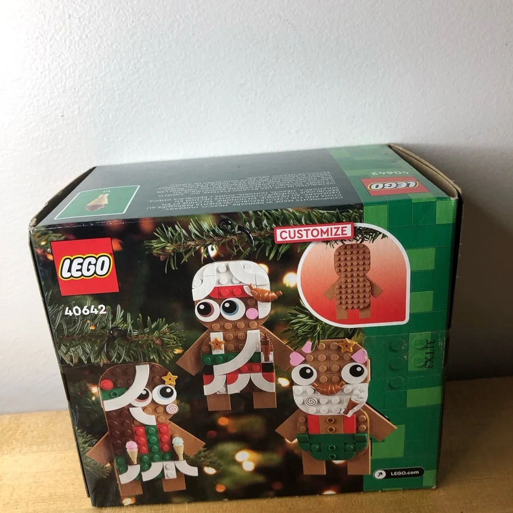 LEGO Gingerbread Ornaments 40642 SET ORIGINAL BOX Christmas Decor - Picture 5 of 11